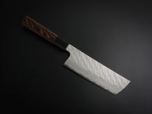 Load image into Gallery viewer, NIGARA VG-10 MIGAKI HAMMERED DAMASCUS NAKIRI 140MM*