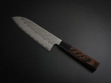 Load image into Gallery viewer, NIGARA VG-10 MIGAKI HAMMERED DAMASCUS SANTOKU 170MM