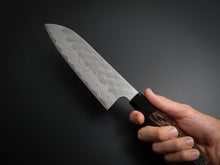 Load image into Gallery viewer, NIGARA VG-10 MIGAKI HAMMERED DAMASCUS SANTOKU 170MM