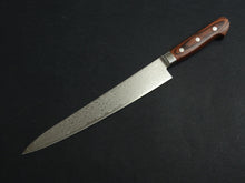 Load image into Gallery viewer, KICHIJI ZAD AUS-10 45 LAYER DAMASCUS SUJIHIKI 240MM