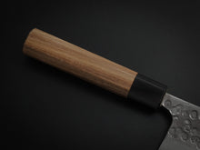 Load image into Gallery viewer, MATSUBARA AOGAMI-2 STAINLESS CLAD NASHIJI HAMMERED GYUTO 210MM WALNUT HANDLE*