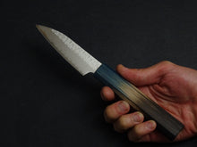 Load image into Gallery viewer, KICHIJI VG-5 HAMMERED PARING 90MM OCTAGONAL AKATSUKI (BURNT & DYED) HANDLE