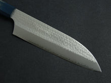 Load image into Gallery viewer, KICHIJI VG-5 HAMMERED SANTOKU 180MM OCTAGONAL AKATSUKI (BURNT & DYED) HANDLE