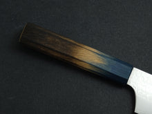 Load image into Gallery viewer, KICHIJI VG-5 HAMMERED SANTOKU 180MM OCTAGONAL AKATSUKI (BURNT & DYED) HANDLE