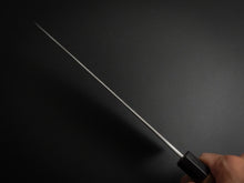 Load image into Gallery viewer, MATSUBARA AOGAMI-2 STAINLESS CLAD NASHIJI HAMMERED GYUTO 210MM WALNUT HANDLE*