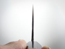 Load image into Gallery viewer, MATSUBARA AOGAMI-2 STAINLESS CLAD NASHIJI HAMMERED GYUTO 210MM WALNUT HANDLE*