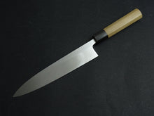 Load image into Gallery viewer, KICHIJI JOSAKU MIOROSHI DEBA 210MM OCTAGONAL MAGNOLIA WOOD HANDLE