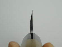 Load image into Gallery viewer, KICHIJI JOSAKU MIOROSHI DEBA 210MM OCTAGONAL MAGNOLIA WOOD HANDLE