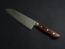 Load image into Gallery viewer, KICHIJI VG-10 CORE TSUCHIME HAMMERED SANTOKU 170MM
