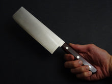 Load image into Gallery viewer, KICHIJI SLD NAKIRI 165MM RED HANDLE (NO BOLSTER)