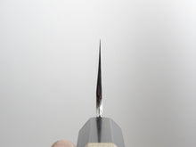 Load image into Gallery viewer, HITOHIRA GOROBEI REN SHIROGAMI-2 DAMASCUS GYUTO 240MM MAGNOLIA OCTAGONAL HANDLE