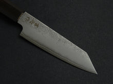Load image into Gallery viewer, KICHIJI GINREI GINSAN NASHIJI KIRITSUKE PETTY 125MM OCTAGONAL MONO BUBINGA HANDLE