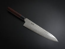 Load image into Gallery viewer, KICHIJI VG-10 33 LAYER HAMMERED DAMASCUS GYUTO 210MM ROSEWOOD HANDLE