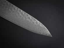 Load image into Gallery viewer, KICHIJI VG-10 33 LAYER HAMMERED DAMASCUS GYUTO 210MM ROSEWOOD HANDLE