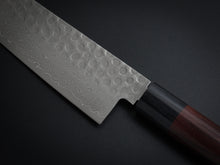 Load image into Gallery viewer, KICHIJI VG-10 33 LAYER HAMMERED DAMASCUS GYUTO 210MM ROSEWOOD HANDLE