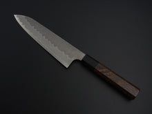 Load image into Gallery viewer, NIGARA AOGAMI SUPER CORE STAINLESS CLAD MIGAKI HAMMERED GYUTO 210MM