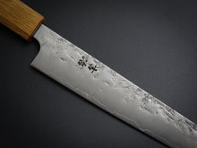 Load image into Gallery viewer, KICHIJI SLD WASHIJI SUJIHIKI 240MM OCTAGONAL BURNT OAKWOOD HANDLE*