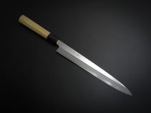 Load image into Gallery viewer, KICHIJI AOGAMI-2 YANAGIBA 270MM MAGNOLIA WOOD OCTAGONAL HANDLE**