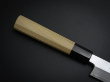Load image into Gallery viewer, KICHIJI AOGAMI-2 YANAGIBA 270MM MAGNOLIA WOOD OCTAGONAL HANDLE**
