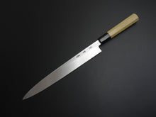 Load image into Gallery viewer, KICHIJI AOGAMI-2 YANAGIBA 270MM MAGNOLIA WOOD OCTAGONAL HANDLE**