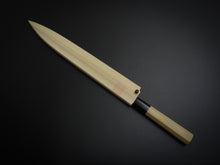 Load image into Gallery viewer, KICHIJI AOGAMI-2 YANAGIBA 270MM MAGNOLIA WOOD OCTAGONAL HANDLE**