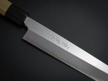 Load image into Gallery viewer, KICHIJI AOGAMI-2 YANAGIBA 240MM MAGNOLIA WOOD OCTAGONAL HANDLE**