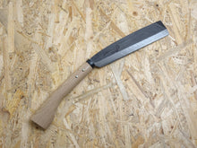 Load image into Gallery viewer, AJIKATAYA KUROUCHI HATCHET 210MM OAK HANDLE (SINGLE BEVEL)