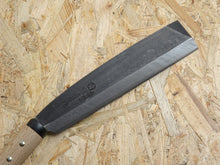 Load image into Gallery viewer, AJIKATAYA KUROUCHI HATCHET 210MM OAK HANDLE (SINGLE BEVEL)