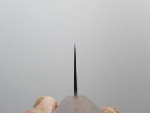 Load image into Gallery viewer, KICHIJI 440C HAMMERED DAMASCUS GYUTO 210MM OAK/BAIKOKU HANDLE