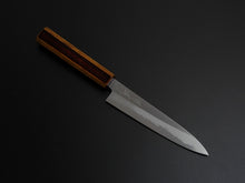 Load image into Gallery viewer, HADO JUNPAKU SHIROGAMI-1 STAINLESS CLAD PETTY 150MM URUSHI OAKWOOD HANDLE**