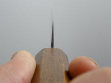 Load image into Gallery viewer, HADO JUNPAKU SHIROGAMI-1 STAINLESS CLAD PETTY 150MM URUSHI OAKWOOD HANDLE**
