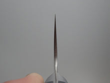 Load image into Gallery viewer, OUL AUS-10 HAMMERED KIRITSUKE GYUTO 190MM BLUE PAKKA HANDLE