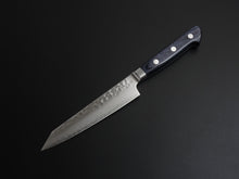 Load image into Gallery viewer, OUL AUS-10 HAMMERED KIRITSUKE PETTY 140MM BLUE PAKKA HANDLE