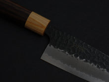 Load image into Gallery viewer, TSUNEHISA AOGAMI SUPER CORE STAINLESS CLAD TSUCHIME KUROUCHI SANTOKU 170MM ROSEWOOD HANDLE