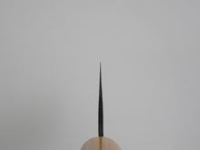 Load image into Gallery viewer, TSUNEHISA AOGAMI SUPER CORE STAINLESS CLAD TSUCHIME KUROUCHI SANTOKU 170MM ROSEWOOD HANDLE