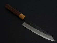 Load image into Gallery viewer, KICHIJI AOGAMI SUPER KUROUCHI NASHIJI GYUTO 180MM ROSEWOOD HANDLE