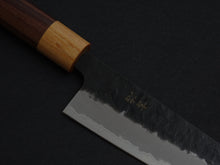Load image into Gallery viewer, KICHIJI AOGAMI SUPER KUROUCHI NASHIJI GYUTO 180MM ROSEWOOD HANDLE