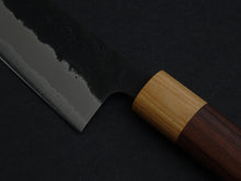 Load image into Gallery viewer, KICHIJI AOGAMI SUPER KUROUCHI NASHIJI GYUTO 180MM ROSEWOOD HANDLE