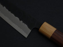 Load image into Gallery viewer, KICHIJI AOGAMI SUPER KUROUCHI NASHIJI GYUTO 180MM ROSEWOOD HANDLE