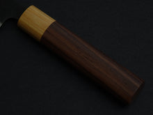 Load image into Gallery viewer, KICHIJI AOGAMI SUPER KUROUCHI NASHIJI GYUTO 180MM ROSEWOOD HANDLE