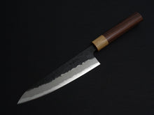 Load image into Gallery viewer, KICHIJI AOGAMI SUPER KUROUCHI NASHIJI GYUTO 180MM ROSEWOOD HANDLE