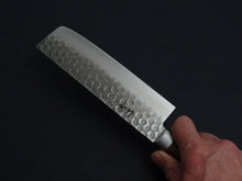 Load image into Gallery viewer, KICHIJI VG-10 HAMMERED 33 LAYERED DAMASCUS NAKIRI 165MM*