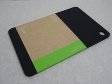 Load image into Gallery viewer, ASAHI MATTE BLACK RUBBER CHOPPING BOARD 370 x 245 x 8mm**