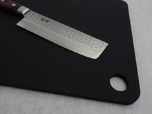Load image into Gallery viewer, ASAHI MATTE BLACK RUBBER CHOPPING BOARD 370 x 245 x 8mm**