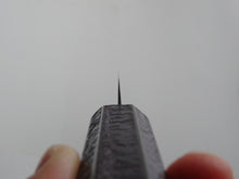 Load image into Gallery viewer, KICHIJI SHIROGAMI-1 STAINLESS CLAD PARING 80MM URUSHI/LACQUERED OCTAGONAL OAK HANDLE*