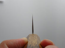 Load image into Gallery viewer, KICHIJI SLD WASHIJI SANTOKU OCTAGONAL BURNT OAKWOOD HANDLE*