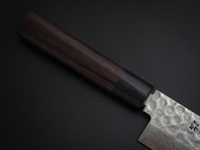 Load image into Gallery viewer, KICHIJI VG-10 33 LAYER HAMMERED DAMASCUS NAKIRI KNIFE ROSEWOOD HANDLE*