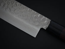 Load image into Gallery viewer, KICHIJI VG-10 33 LAYER HAMMERED DAMASCUS NAKIRI KNIFE ROSEWOOD HANDLE*