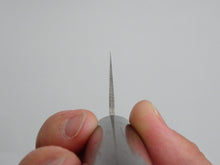 Load image into Gallery viewer, KICHIJI VG-10 33 LAYER HAMMERED DAMASCUS NAKIRI KNIFE ROSEWOOD HANDLE*