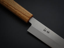 Load image into Gallery viewer, KICHIJI ALL AUS-8 STAINLESS YANAGIBA 240MM OCTAGONAL OAK WOOD HANDLE